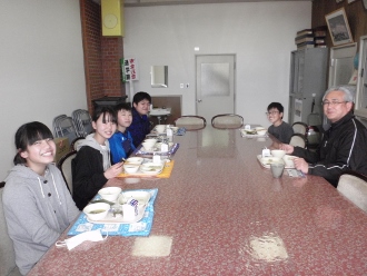 校長先生との会食