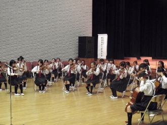 防災講演会竹の子オーケストラ