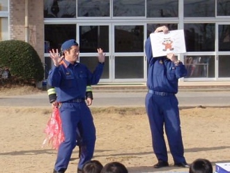 火災避難訓練