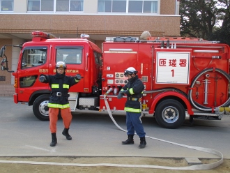 火災避難訓練